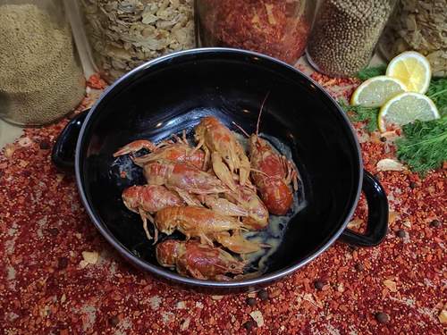 Мелкий жареные в фирменном соусе «Том-Ям»