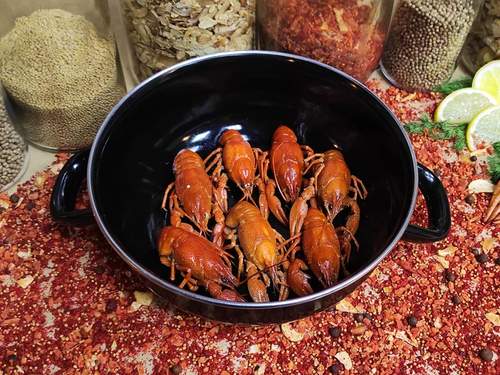 Мелкий Раки вареные